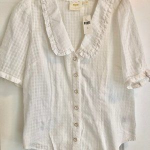 Maeve by Anthropologie collar shirt, size 12